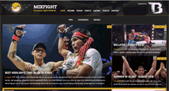 Desktop Screenshot of mixfight.com