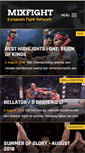 Mobile Screenshot of mixfight.com